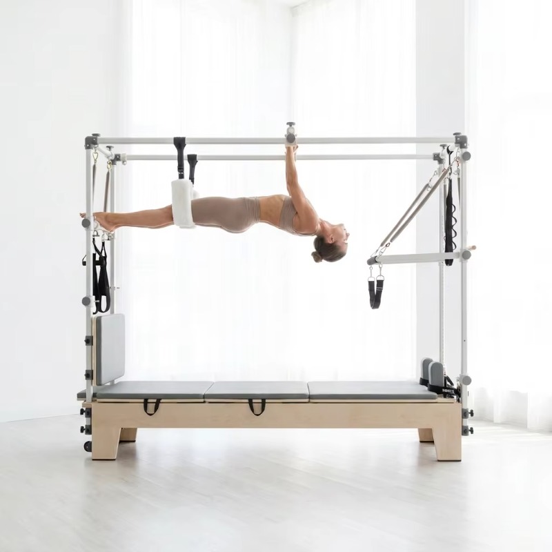 Pilates Yoga Exercises - อุปกรณ์ฝึกโยคะทรงสี่เหลี่ยมคางหมูแบบปรับได้ 360 องศา ยี่ห้อ YTTYIN รุ่น