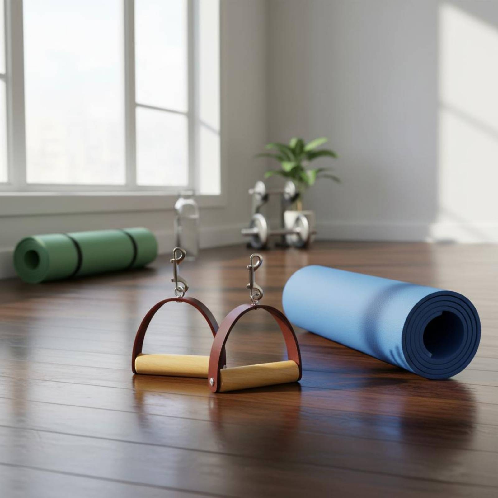 ด้ามจับพิลาทิส 2 ชิ้น คลิปโลหะ - Pilates & Yoga Vida บทวิจารณ์และราคา