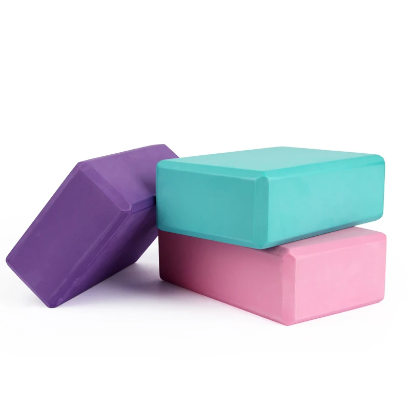 EVA โฟมโยคะบล็อก Props อิฐยิมพ - Pilates Yoga Sport บทวิจารณ์และราคา