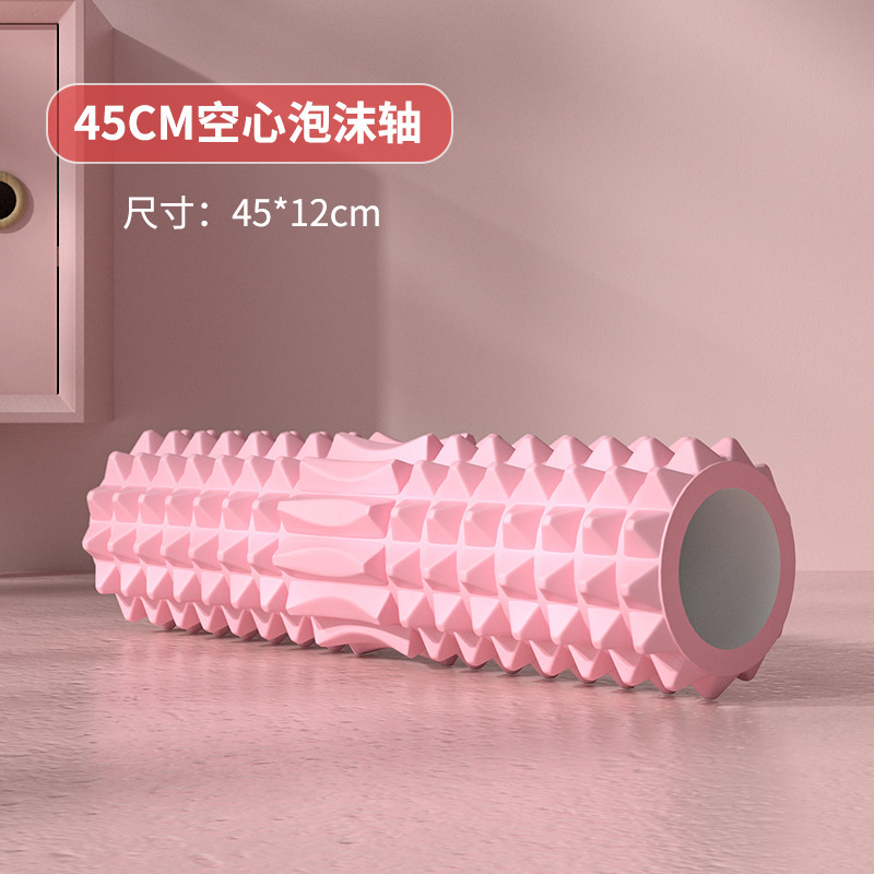 ลูกกลิ้งโฟมกลวง 45 ซม. พร้อมบล - Pilates Yoga Exercises บทวิจารณ์และราคา