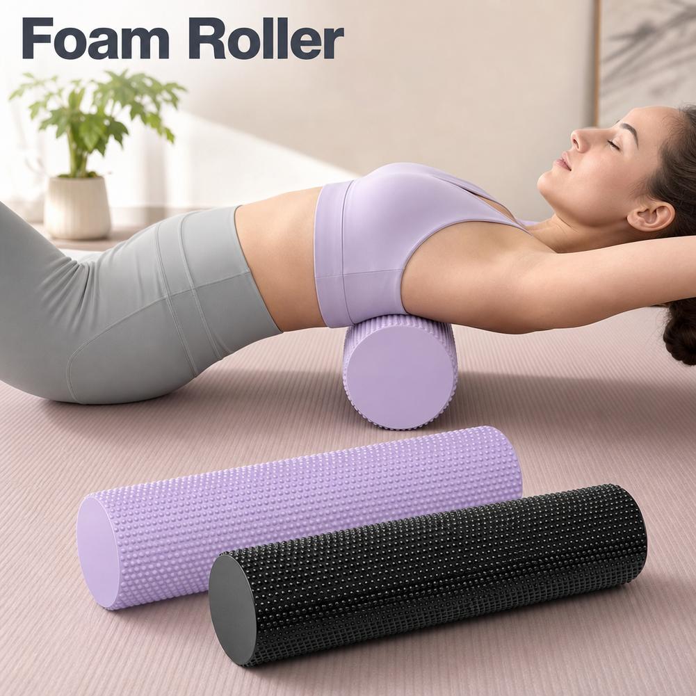 ลูกกลิ้งโฟมโยคะ EVA ความหนาแน่ - Pilates Yoga Exercises บทวิจารณ์และราคา