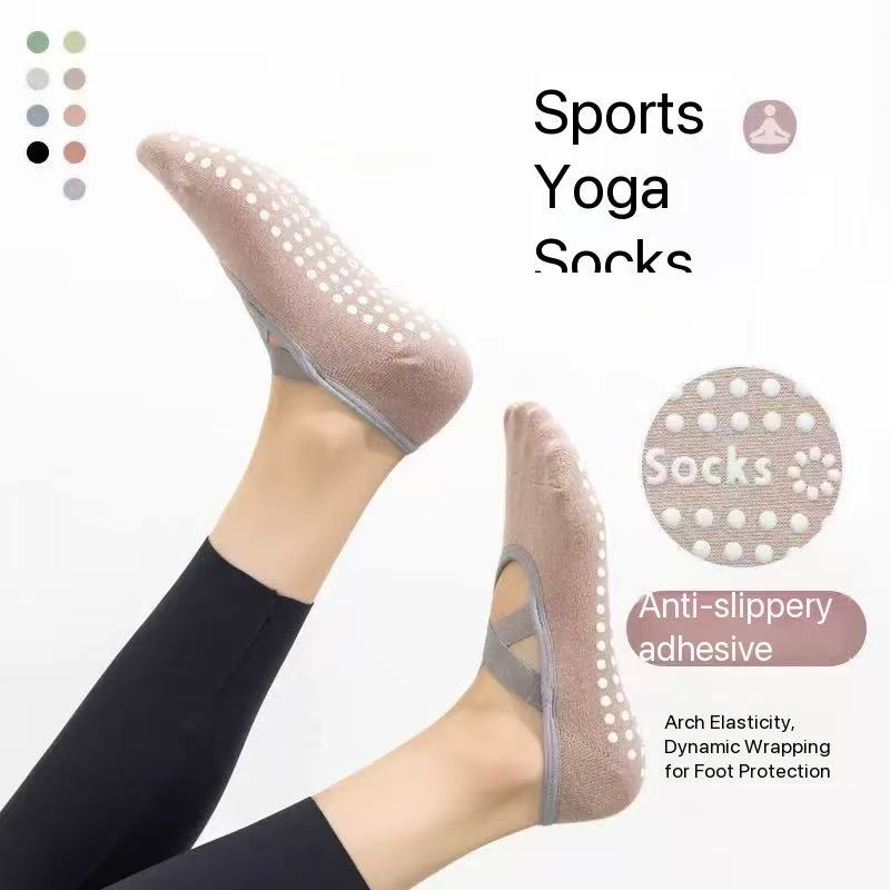 1/ 3คู่ ถุงเท้าโยคะสำหรับผู้หญ - Pilates Yoga Sport บทวิจารณ์และราคา