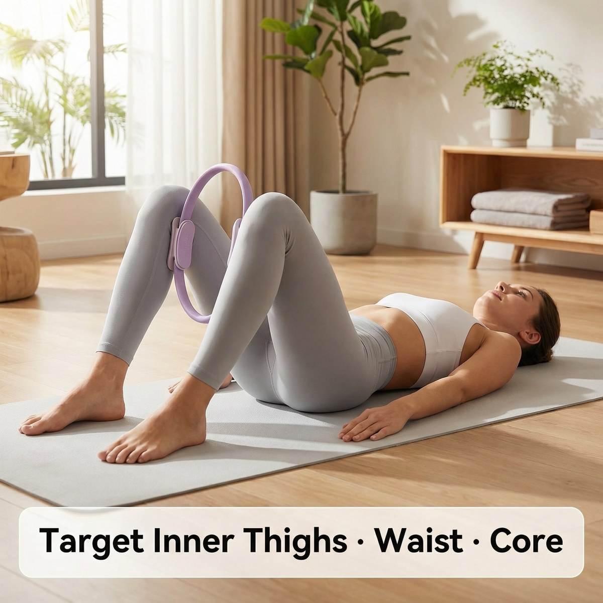 วงแหวนพิลาทิสขนาด 38 ซม. วงเวี - Pilates Yoga Tone บทวิจารณ์และราคา